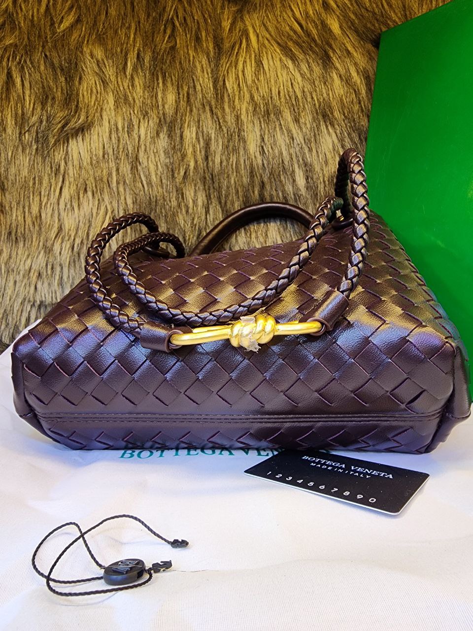 Bôttëga Vênëta Sac bandoulière tissé Lizzy