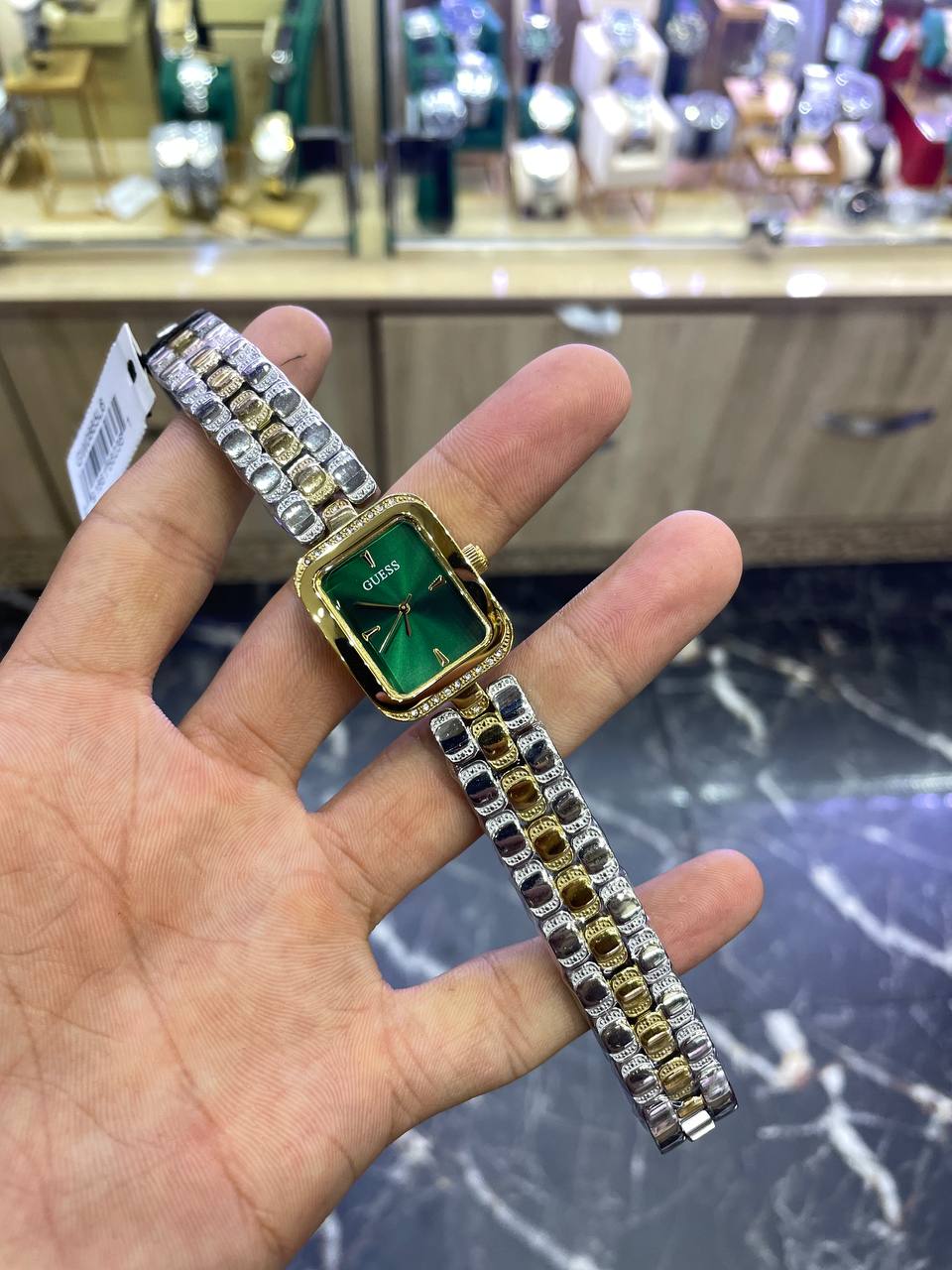 Gûess ISLA - Montre - Or et vert