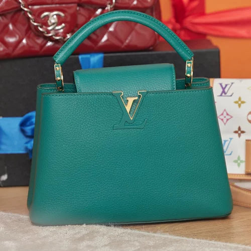 Sac Capucines BB En cuir