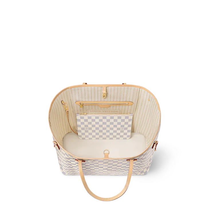 LV Sac Neverfull GM En cuir