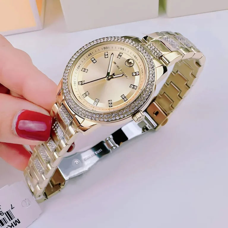 Montre Michael Kors Tibby couleur or 34 mm
