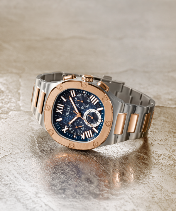 GÛESS Mens Gunmetal Multi-function Watch