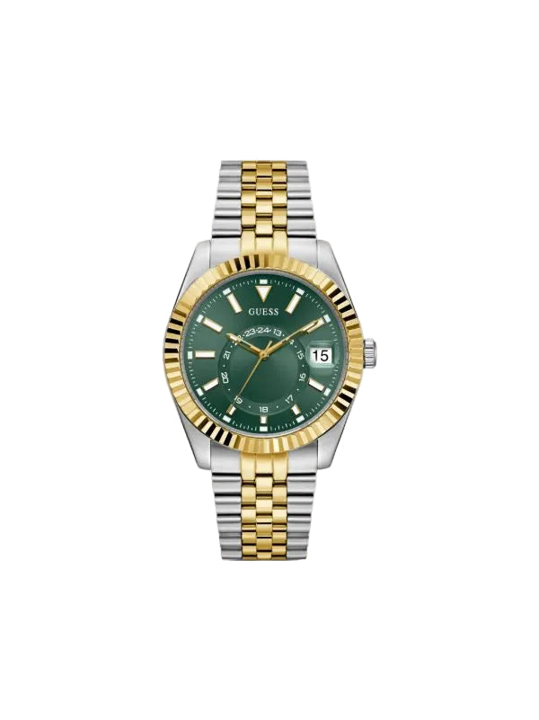 Guess Montre bicolore or et argent