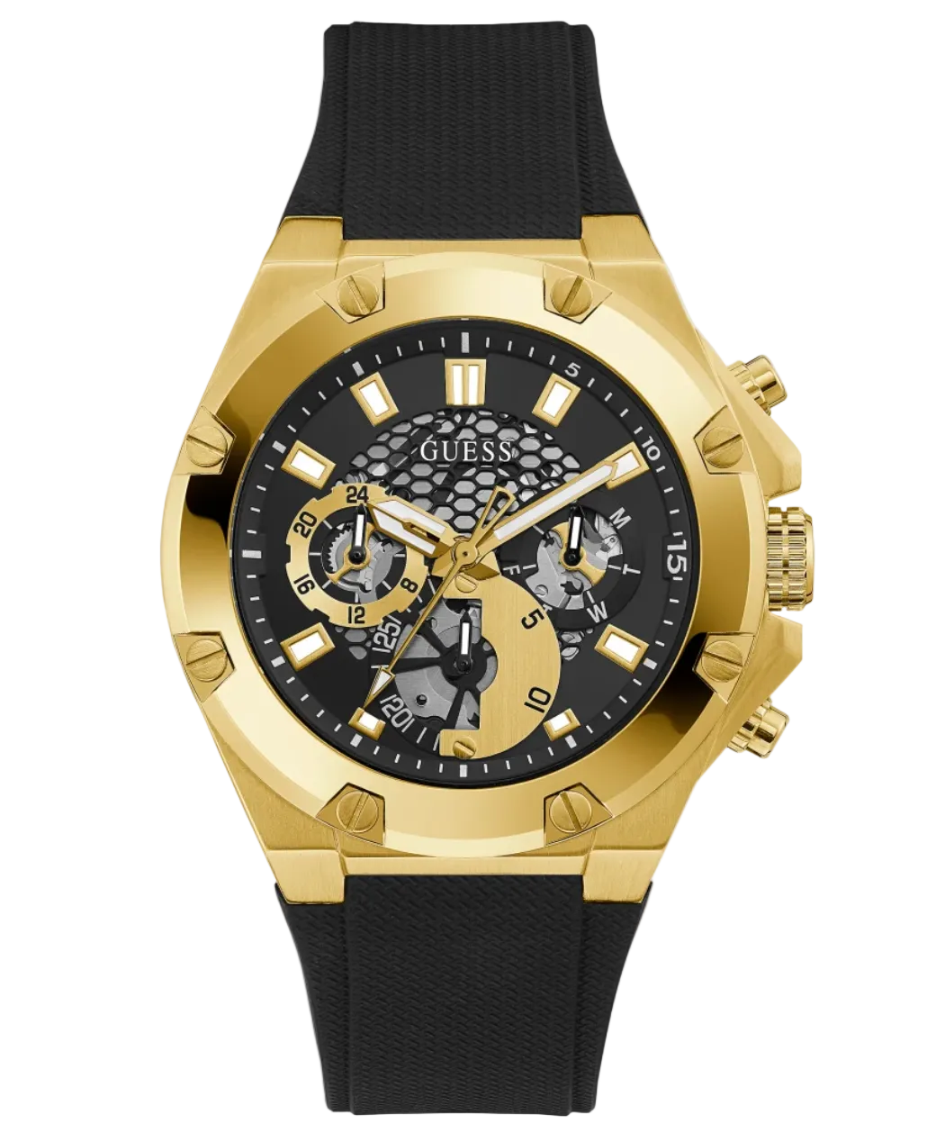 Montre Guess pour Homme Third Gear Dorée