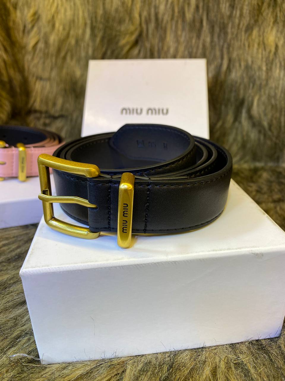 MIÛ MIÜ ceinture pour femme