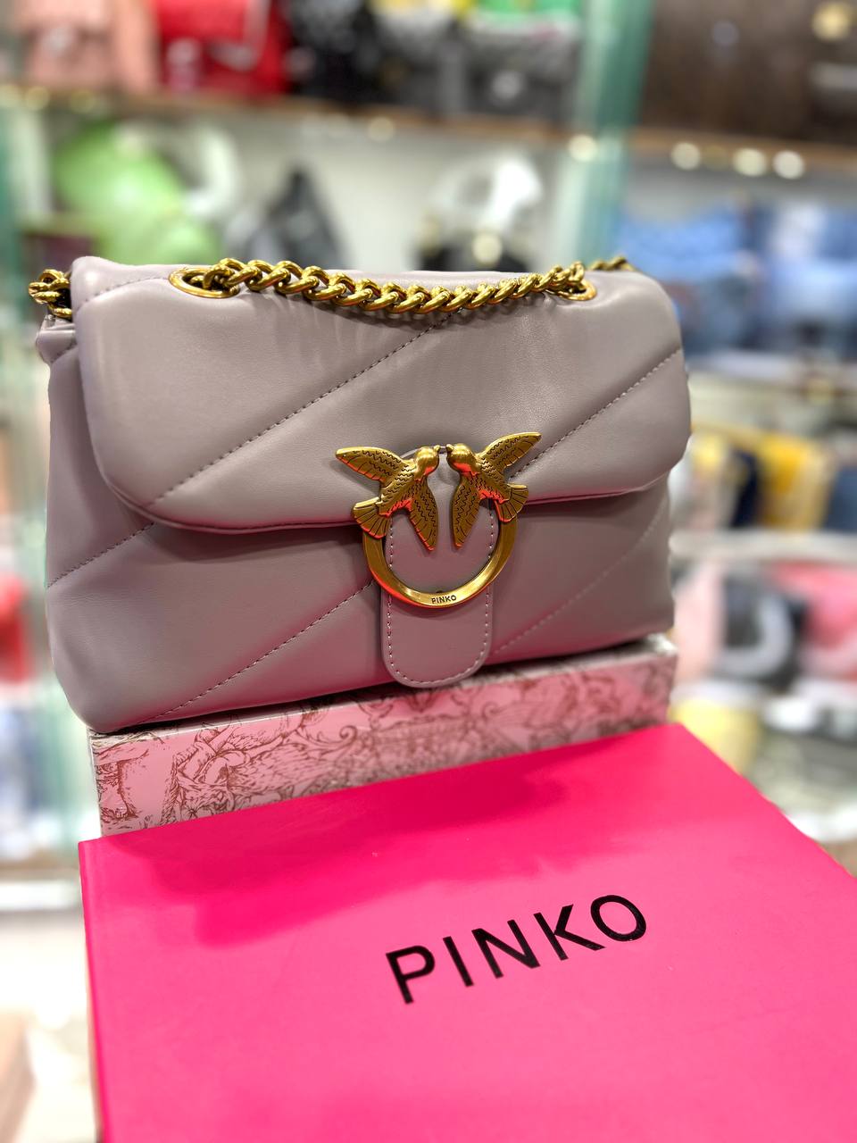 PÏNKÔ
Love Mini Puff Shoulder Bag