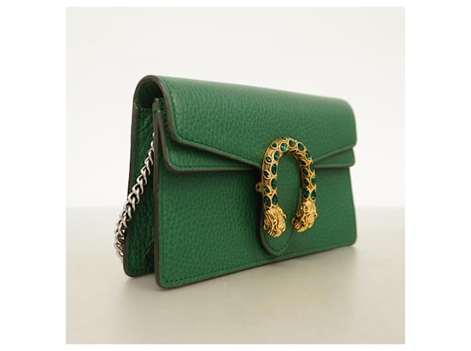 GG Sac à épaule GG Dionysus Vert