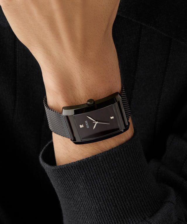 Montre analogique noire pour homme GUESS