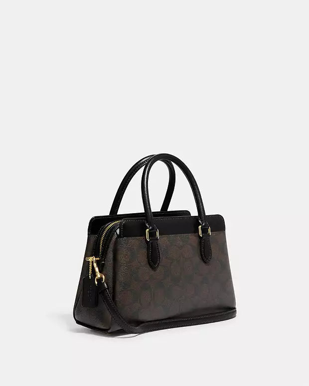 Co@ch Mini Fourre Tout Darcie En Toile Signature