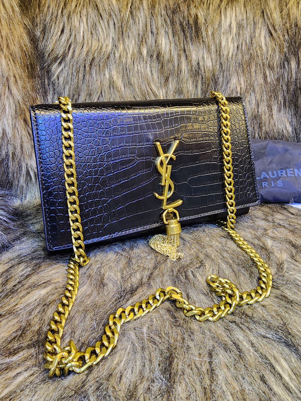 S@int Laurent
Sac chaine Kate Tassel S@int Laurent exotique Noir