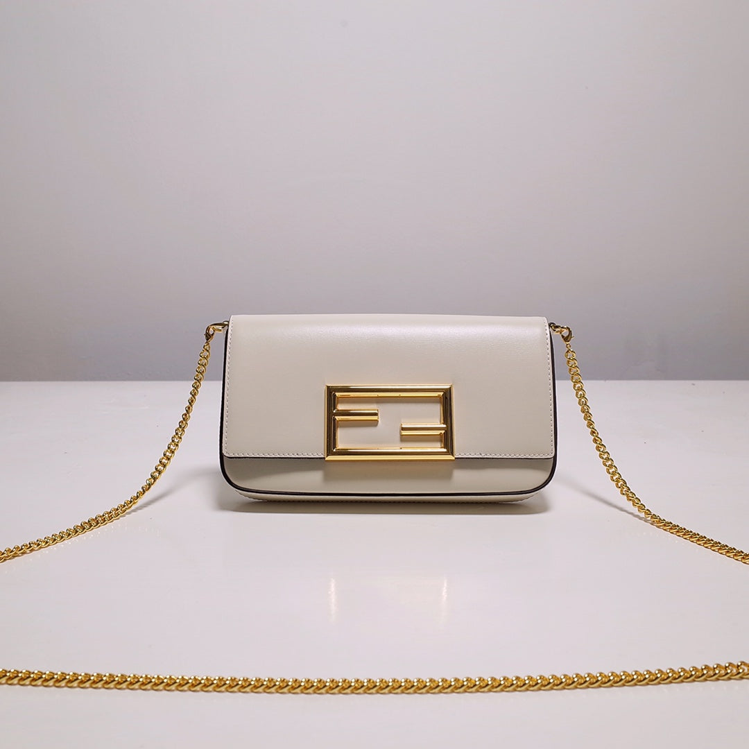 FÊNDÎ FF logo crossbody bag