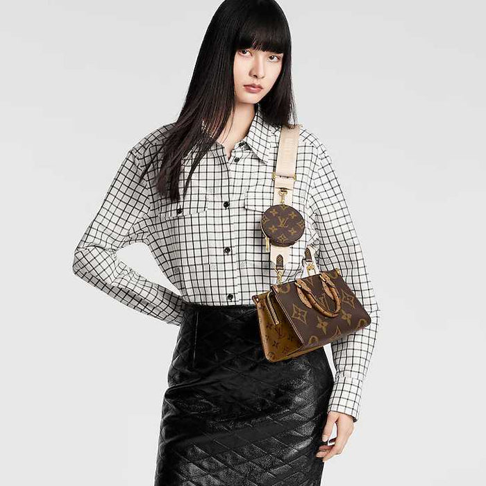 LV Cabas OnTheGo East West En cuir