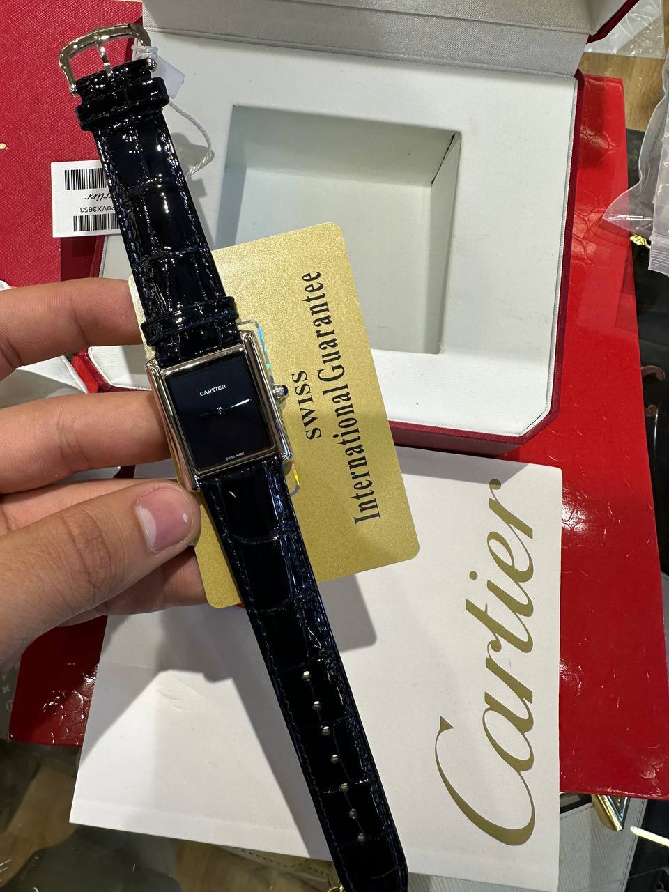 Montre Cartier - Tank Must "Noir"