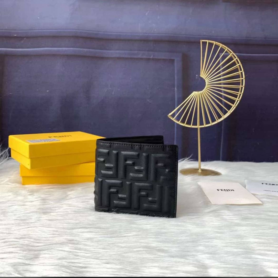 Fêndï Black Men Wallet