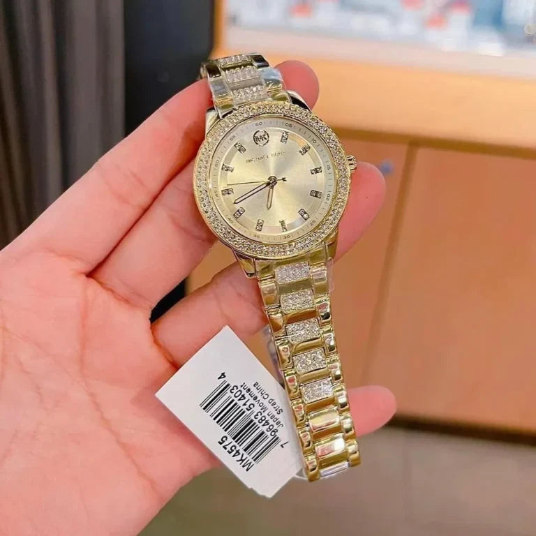 Montre Michael Kors Tibby couleur or 34 mm