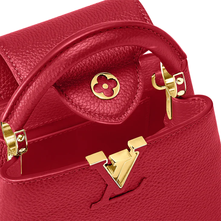 LV Capucines Mini En cuir