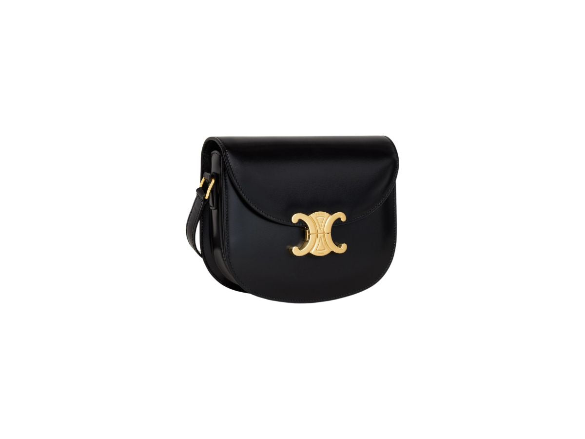 Sac à main Céline Teen Triomphe Noir