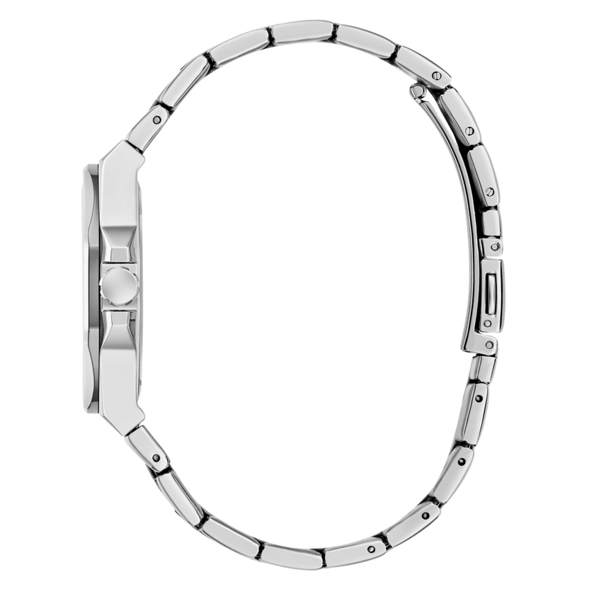 GUESS Ladies Silver Tone Analogue Watch GW0873L1