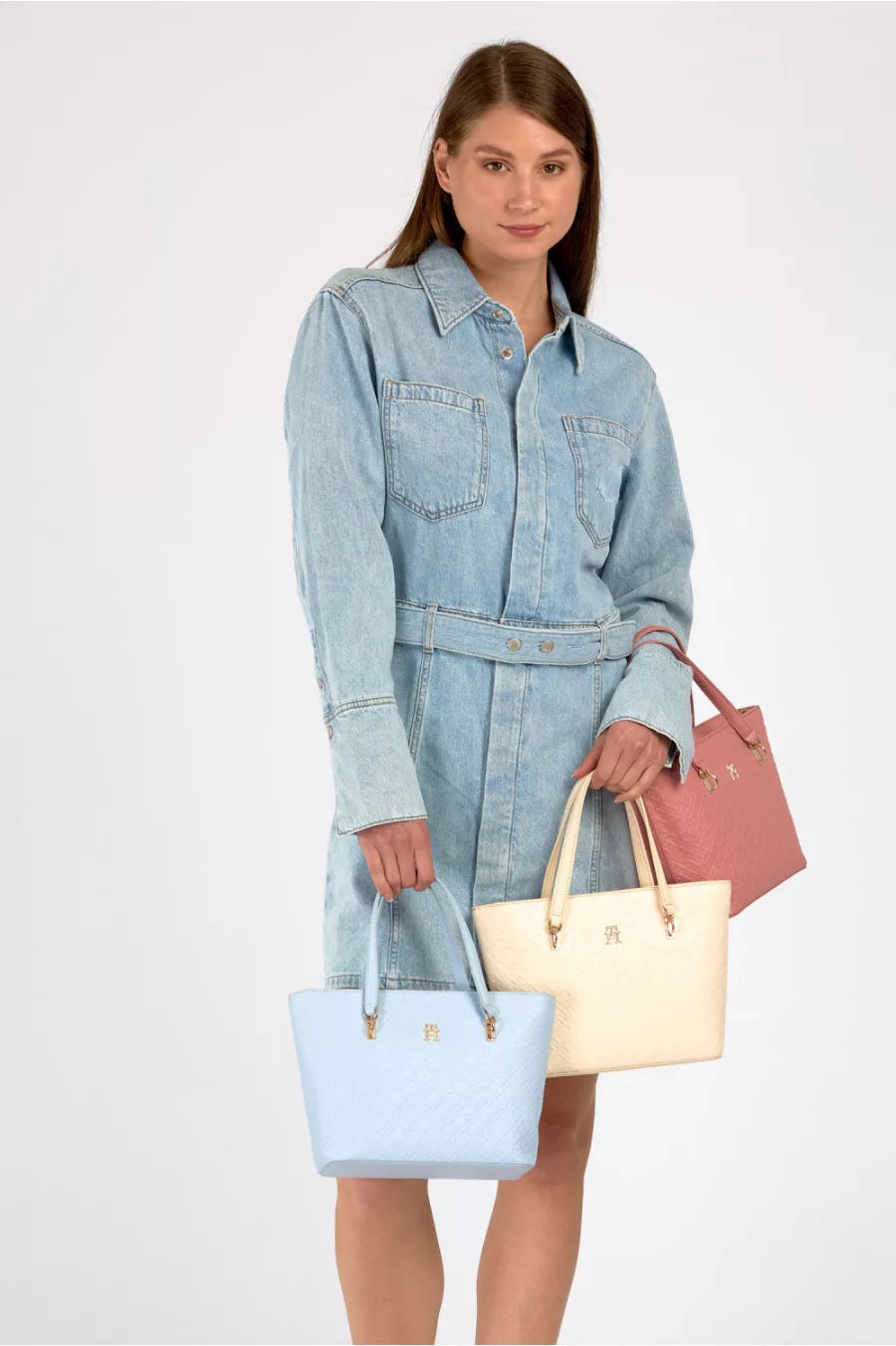 tômmÿ hilfiger refined
mini cabas imprimé