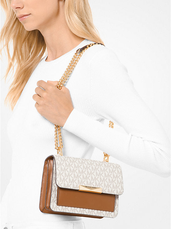 Mich@el Kors
Mini sac à bandoulière Jade en cuir à logo