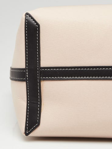 Burberry Sac cabas Heritage moyen en toile beige