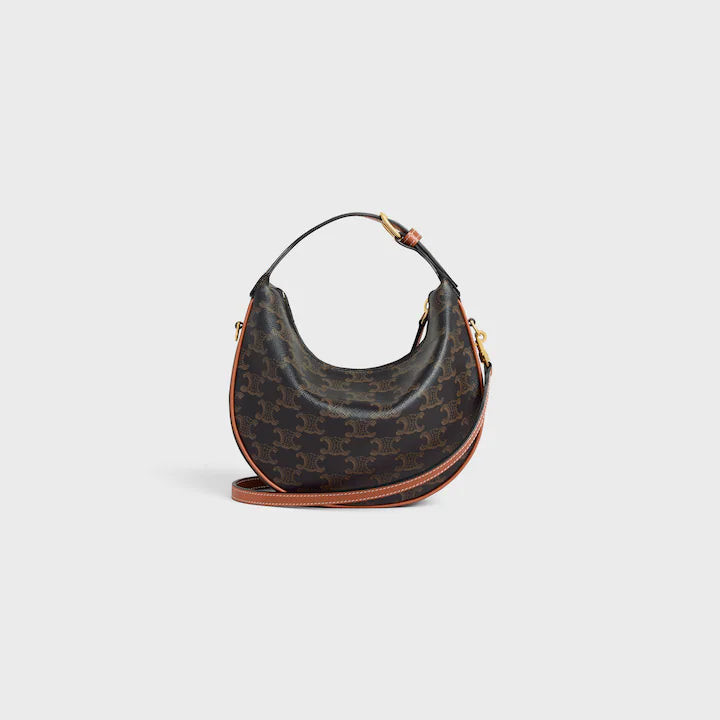 Céline Sac Lulu Teen Toile Triomphe