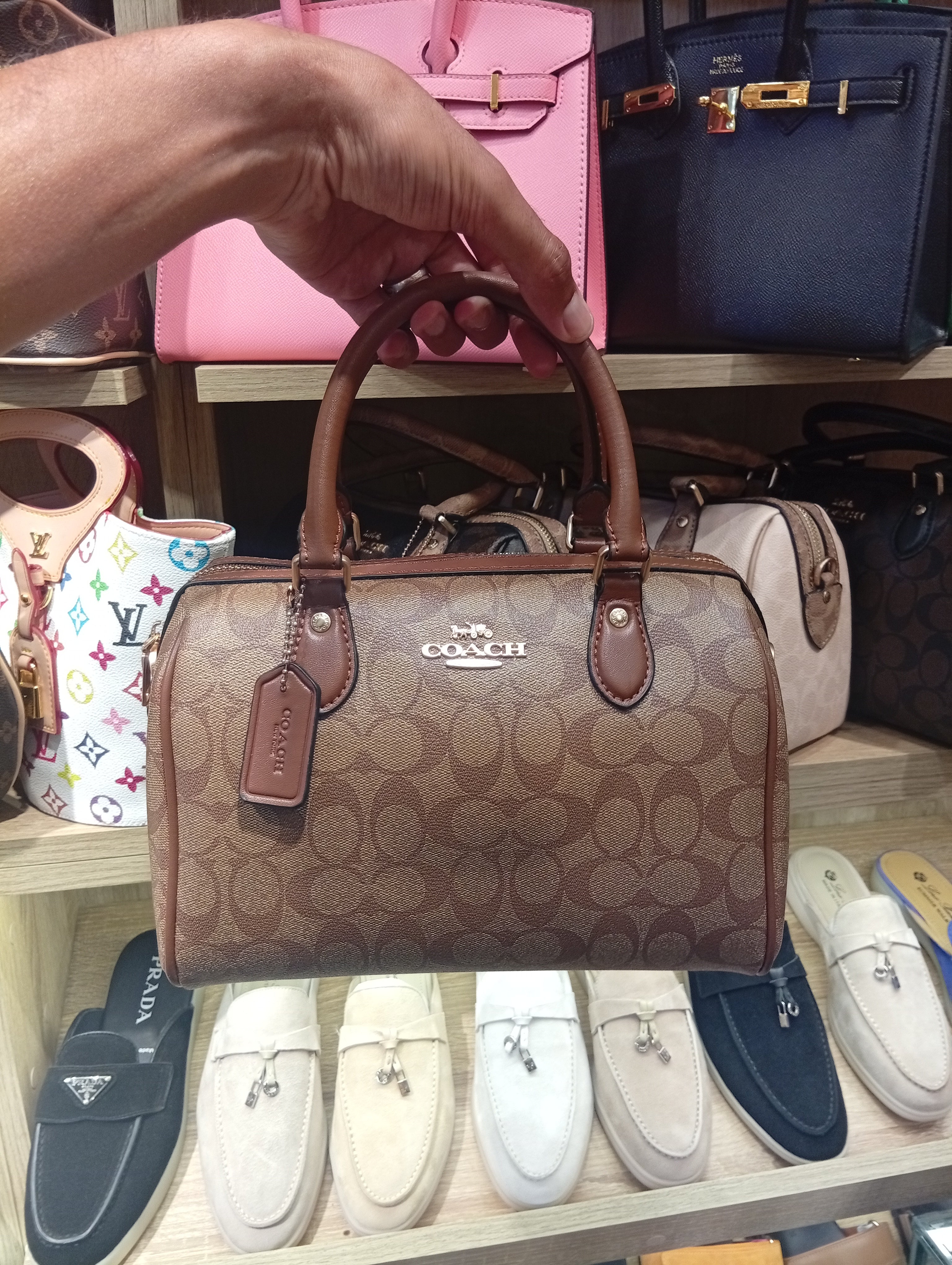 Co@ch Sac Satchel Rowan En Toile Exclusive