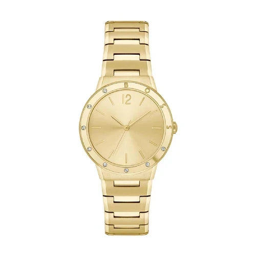 Montre Femme Boss Breath 1502715 - Bracelet Acier Doré