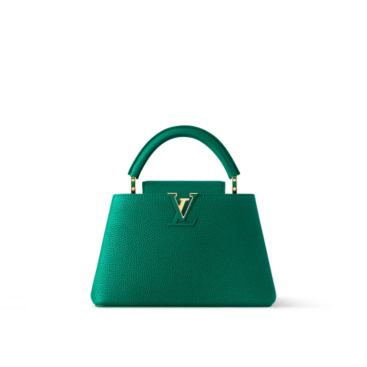 Sac Capucines BB En cuir