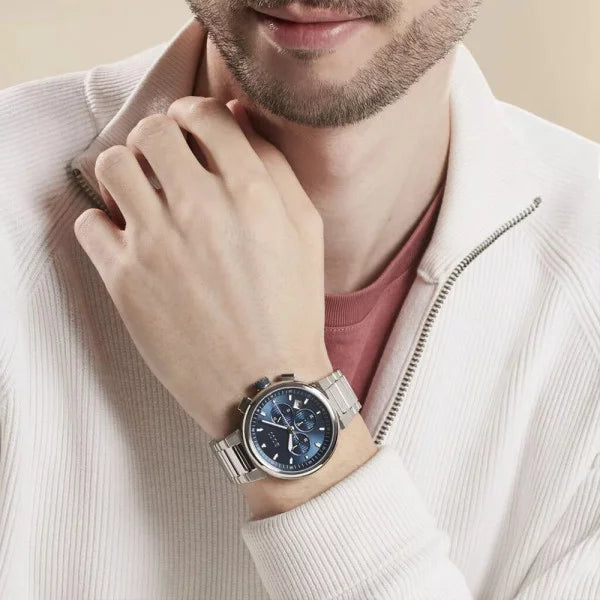 Montre Bôss One en Métal Argenté