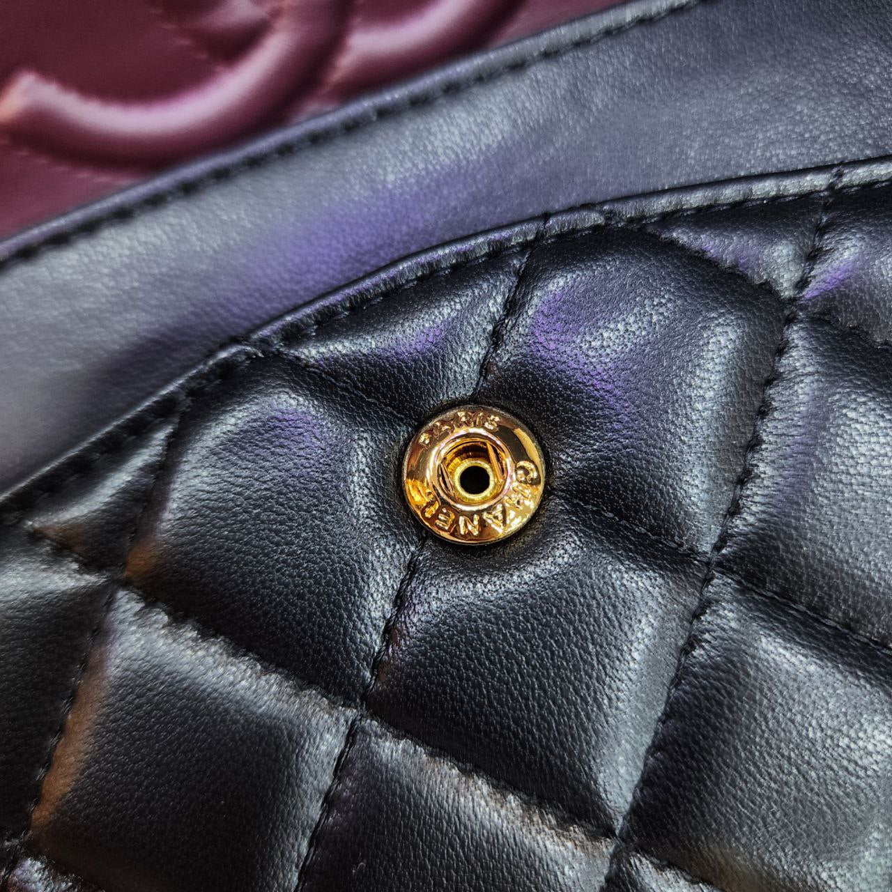 Sac CH@NEL Timeless/Classique en Cuir Noir - 102017