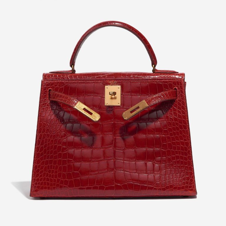 HRMS
Kelly 28 Alligator Rouge Vif