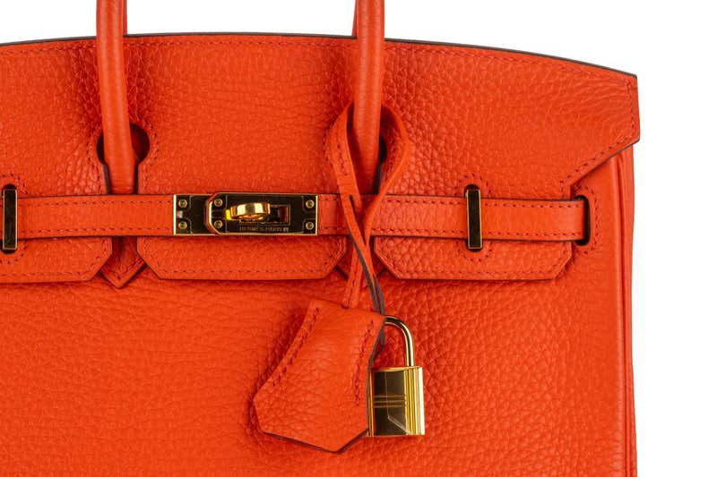 HRMS Birkin 25 Few Togo Gold Hardware