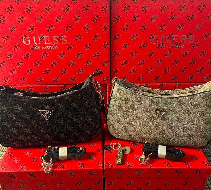 GÛESS USA Sac bandoulière Noel à imprimé monogramme