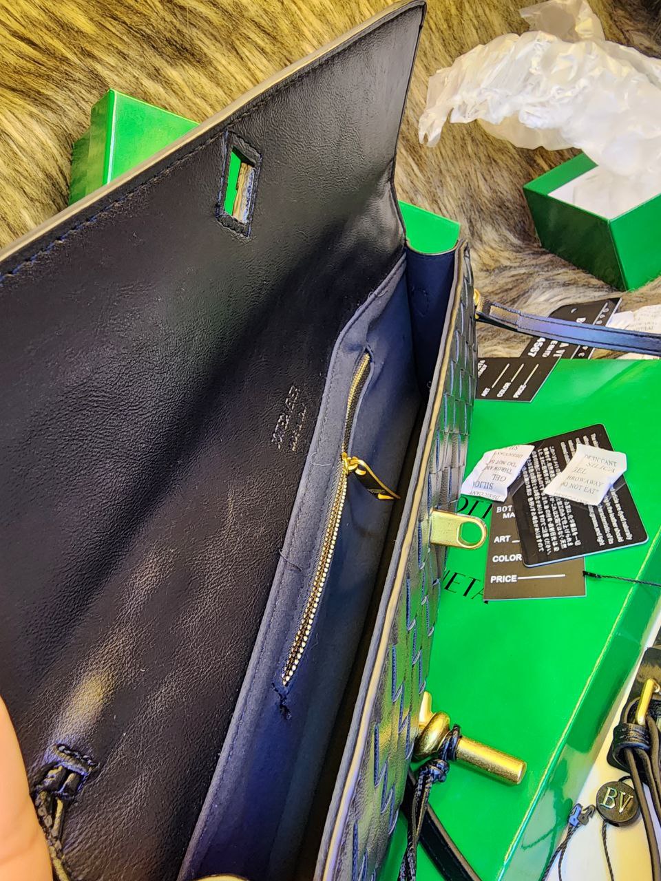 POCHETTE ÉLÉGANTE EMILIA, Noir