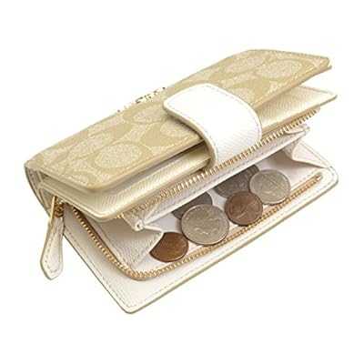 CO@CH F53562 IMDQ Signature Medium Corner Zip Wallet