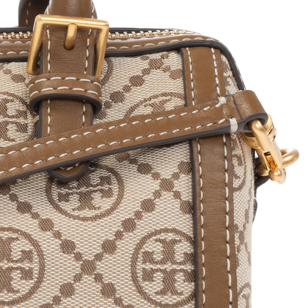 Torÿ Bûrch Sac cylindrique Petite T Monogram