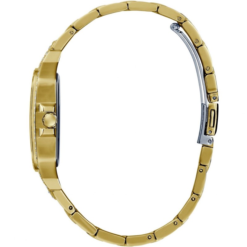 GÛESS Ladies Gold Tone Multi-function Watch