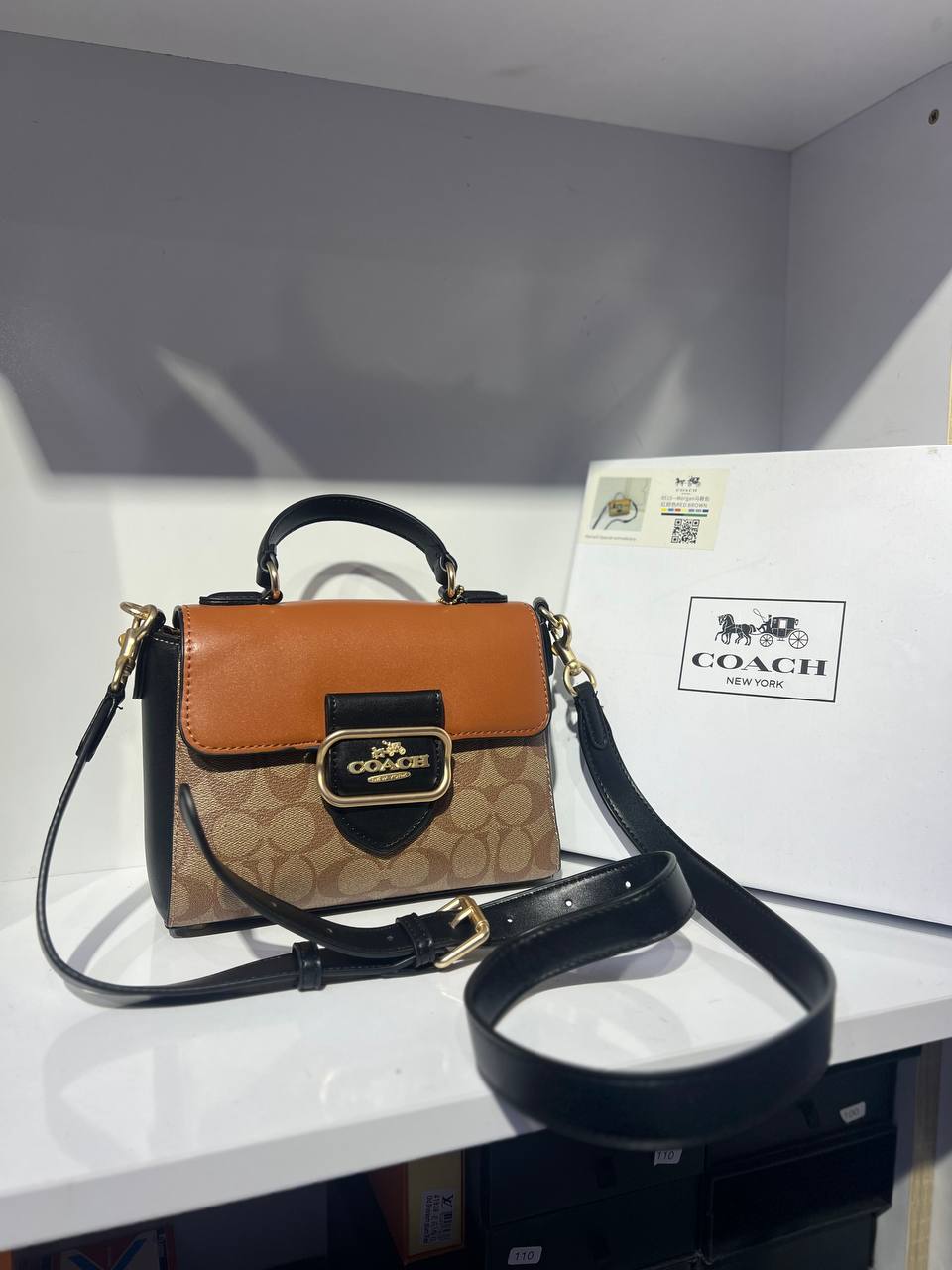 CO@CH
Sac à Main Femme CO@CH Morgan Top Handle in Blocked