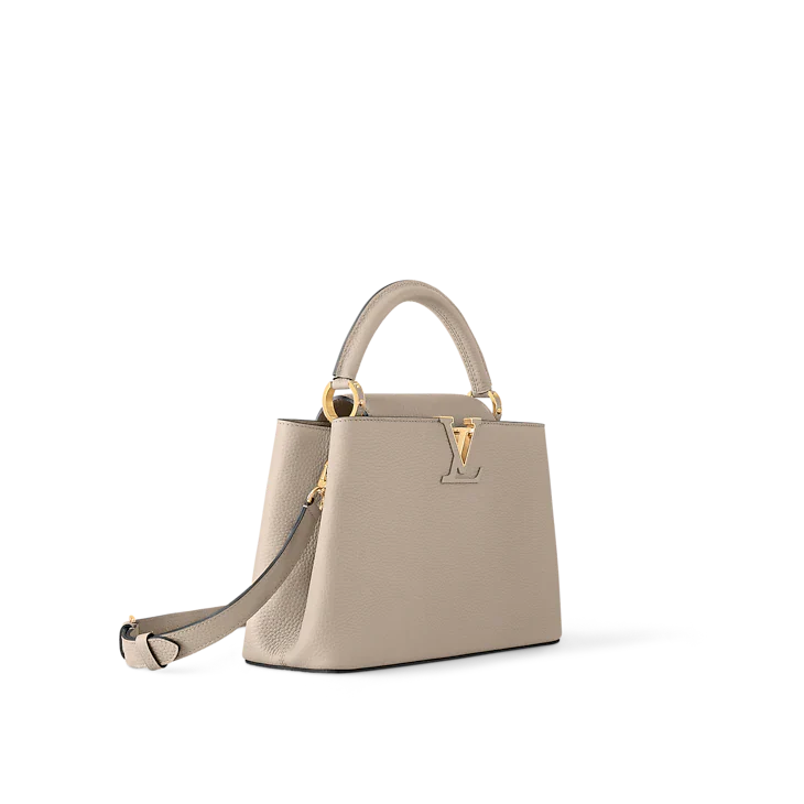 LV Sac Capucines BB En cuir