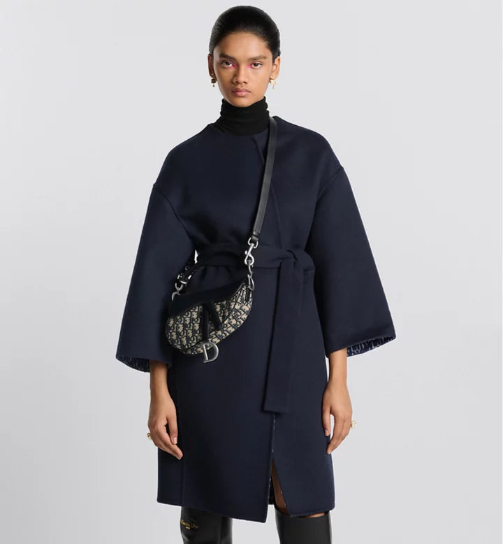 Diôr Sac Saddle Mini à bandoulière
Toile jacquard Diôr Oblique