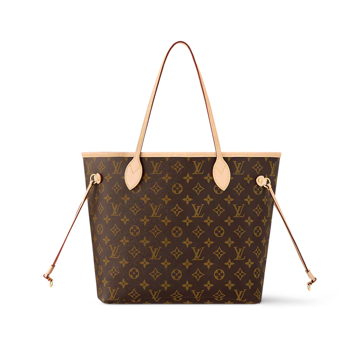 LV Sac Neverfull MM En cuir