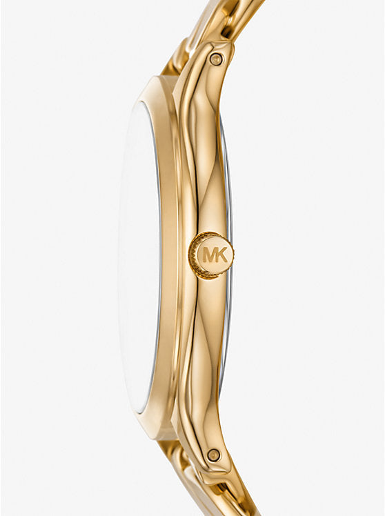 Michael Kors
Montre Slim Runway dorée à maillons gourmette