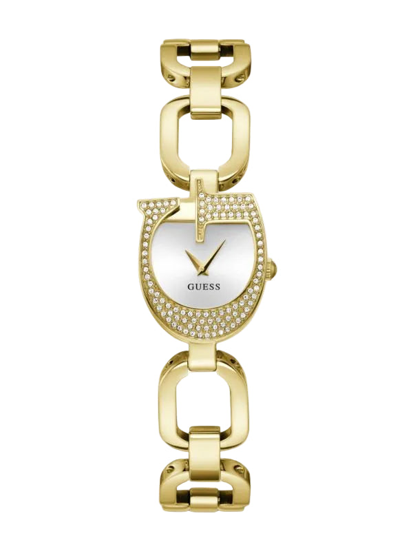 Guess Montre à bracelet en or avec logo Gia