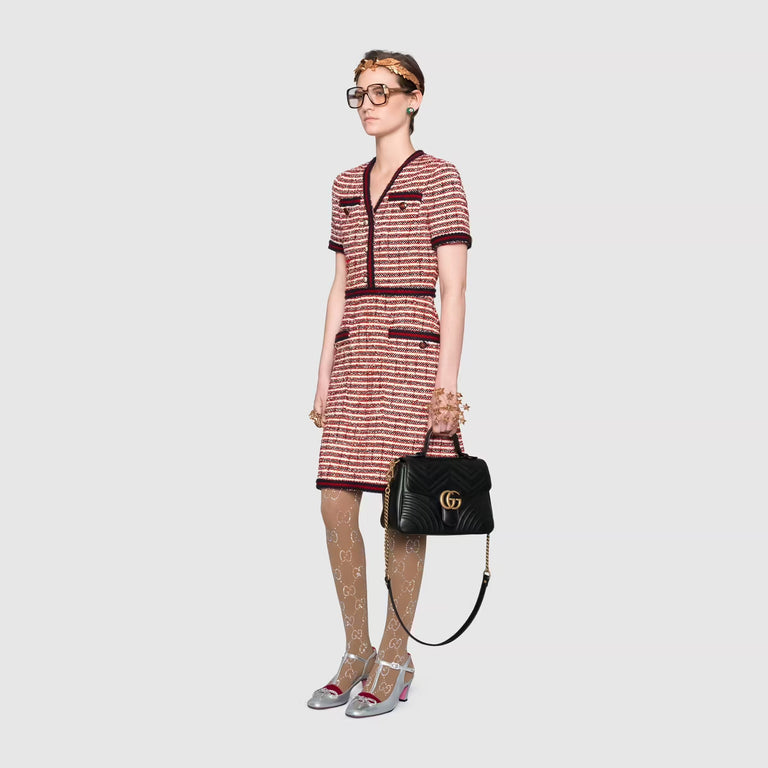 GG Sac à main petite taille à motif GG Marmont