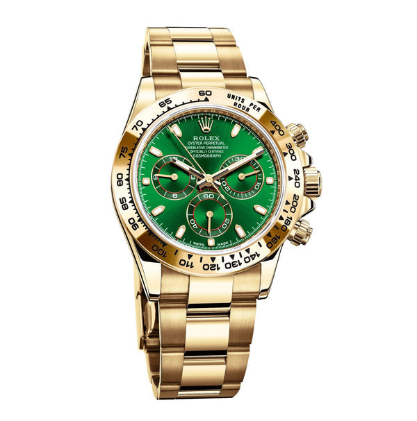 Montre Daytona Cosmographe Fond Vert Pour homme