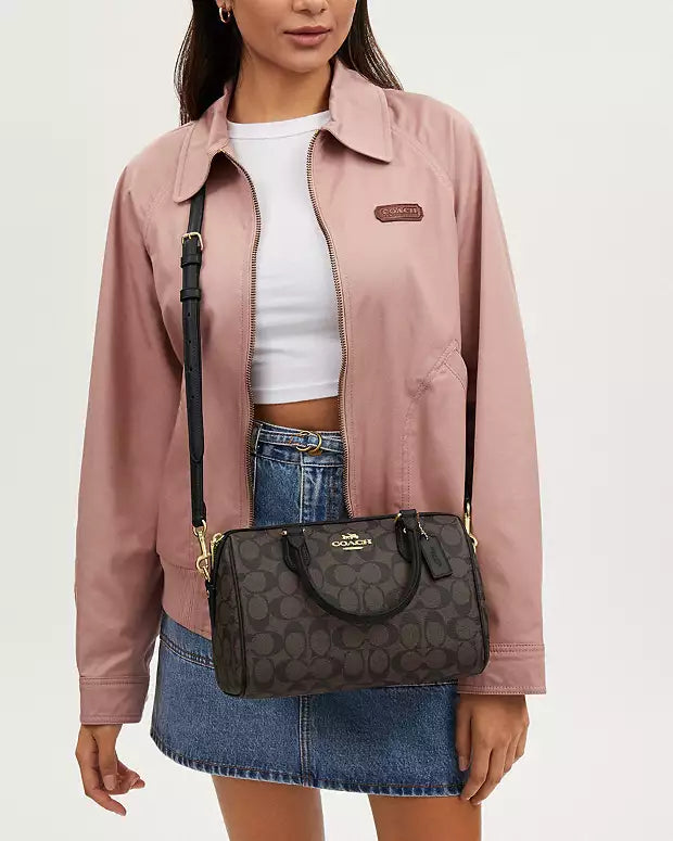 Co@ch Sac Satchel Rowan En Toile Exclusive