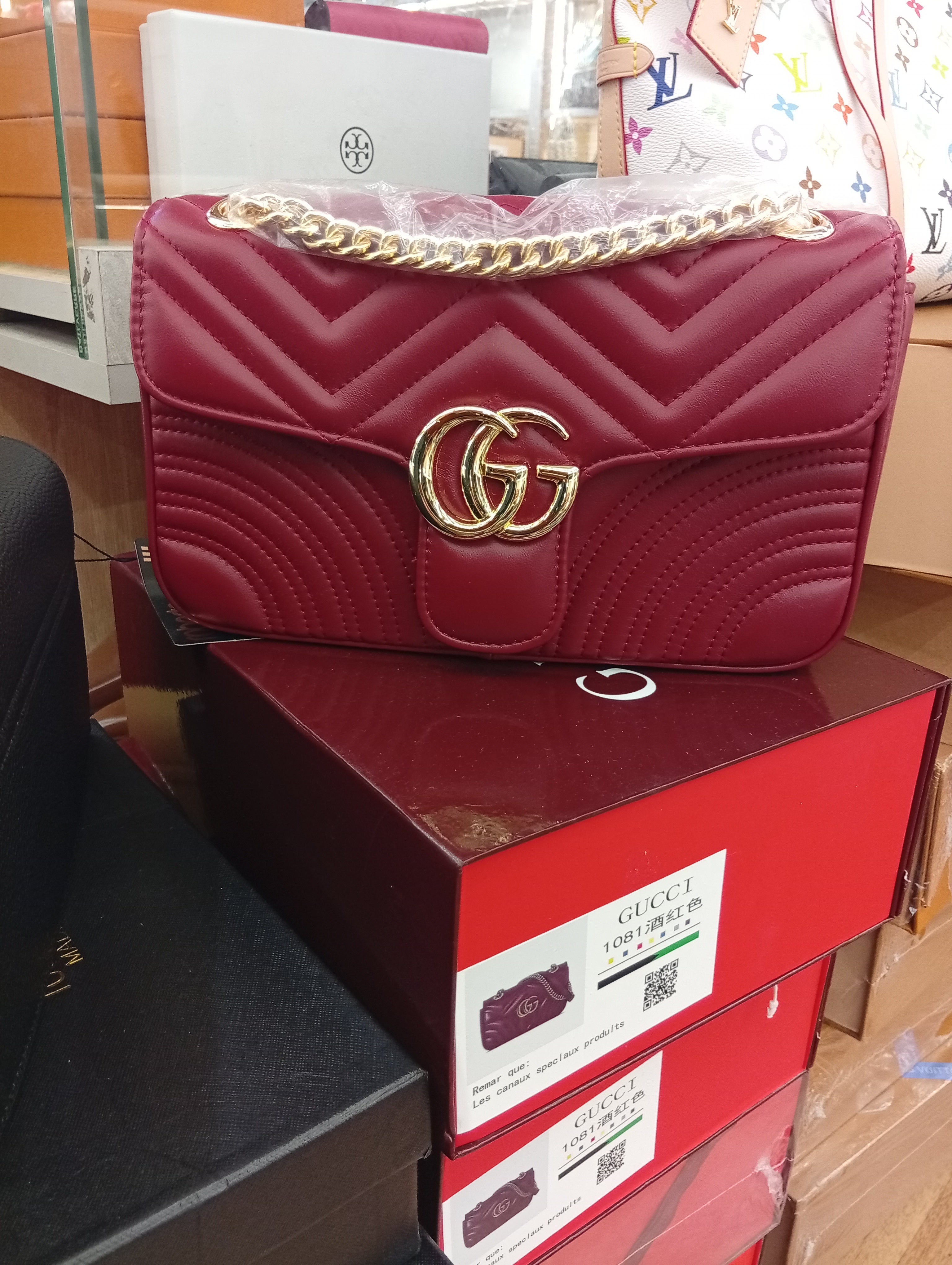 GG Sac à épaule GG Marmont moyen format