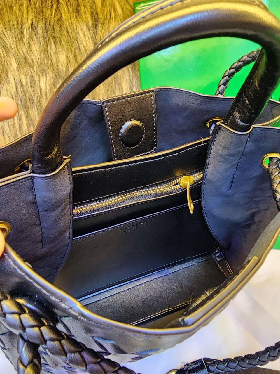 Bôttëga Vênëta Sac bandoulière tissé Lizzy