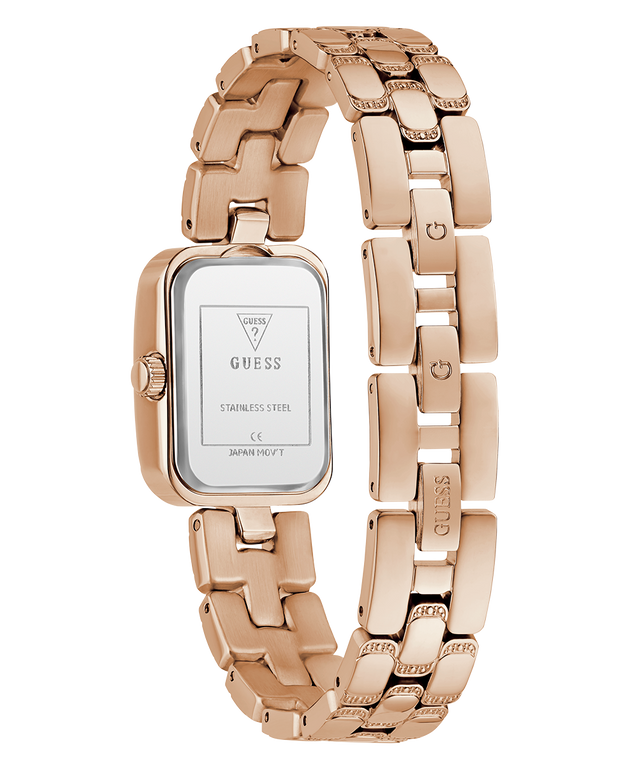 Montre analogique GUESS pour femme, couleur or rose